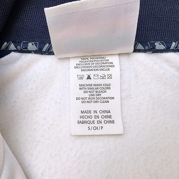 Therma Base Majestic New York Yankees MLB Baseball Full Zip-Up Jacket Sz S - Picture 10 of 11